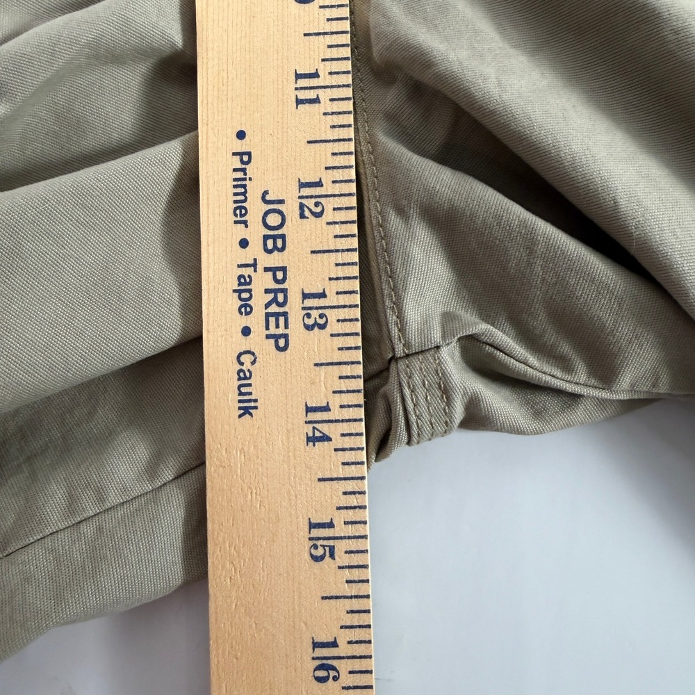 Lee Women's 8" Bermuda Shorts Size 20 Mushroom Beige Mid Rise Stretch New - Picture 4 of 8